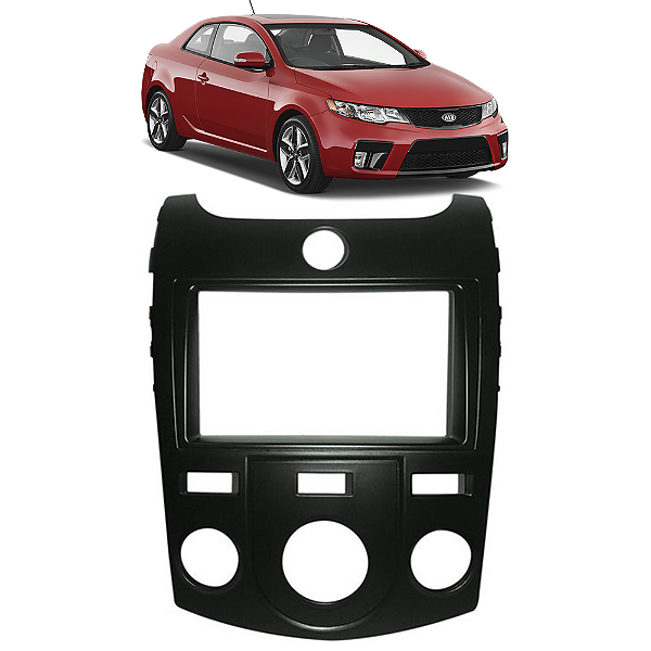 Moldura Painel Kia Cerato 2009 2010 2011 2012 2013 7 Polegadas Central Multimidia