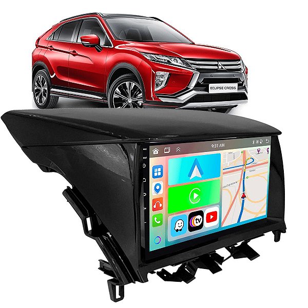 KIT MULTIMIDIA ANDROID 9" ECLIPSE CROSS 17/22 Black PIANO MITSUBISHI