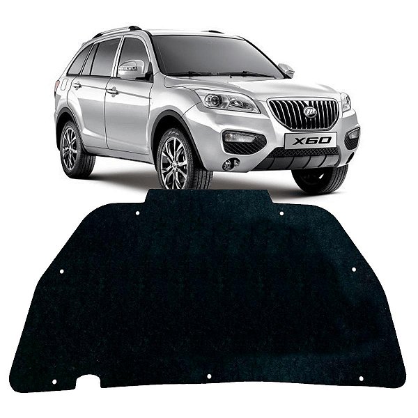 Forro Capo Lifan X60 2013-2019 Revestimento Manta Autocolante Isolante Termoacustico