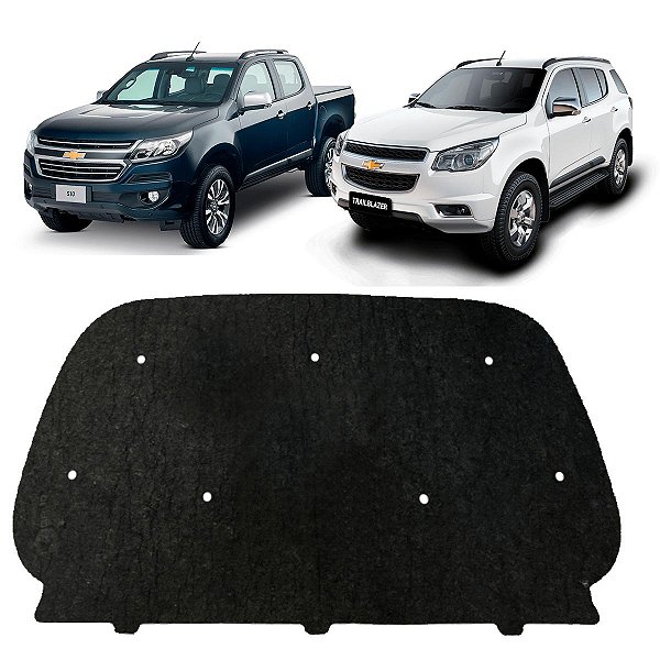 Forro Capo Chevrolet Blazer S10 2012-2016 Manta Autocolante Isolante termoacustico + Presilhas