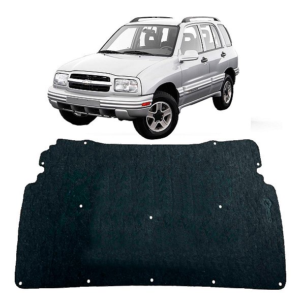 Forro Capo Chevrolet Tracker 2000-2012 Revestimento Manta Autocolante Isolante Térmico + Presilhas