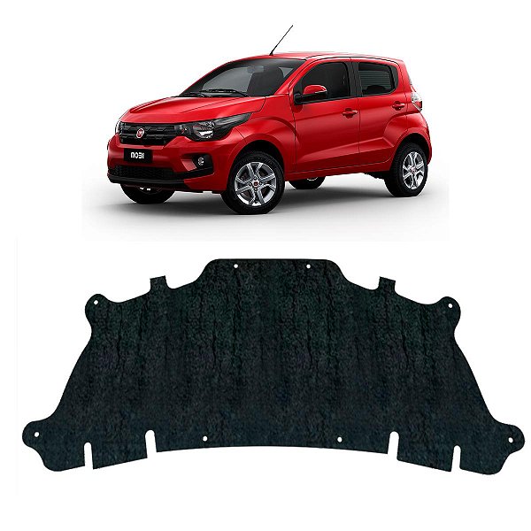Forro Capo Fiat Mobi 2016-2022 Manta Autocolante Isolante termoacustico + Presilhas
