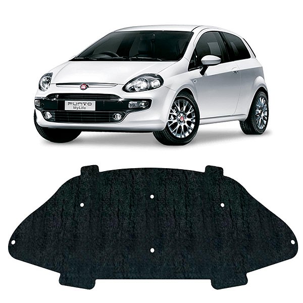 Forro Capo Fiat Punto 2007-2017 Manta Autocolante Isolante + Presilhas
