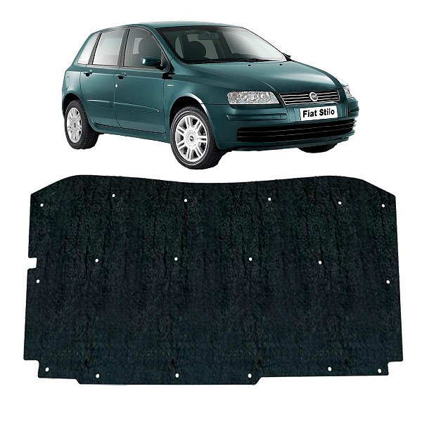 Forro Capo Fiat Stile 2002-2011 Manta Autocolante Isolante termoacustico + Presilhas