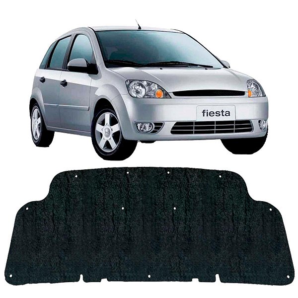 Forro Capo Ford Fiesta 2004-2013 Manta Autocolante Isolante termoacustico + Presilhas
