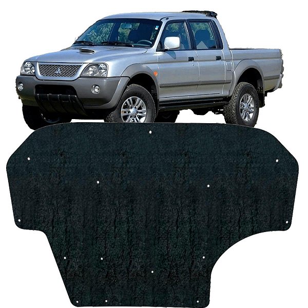 Forro Capo Mitsubishi L200 1995-2006 Manta Autocolante Isolante + Presilhas