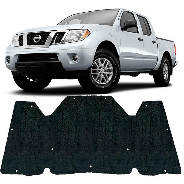 Forro Capo Nissan Frontier 2011-2016 Manta Autocolante Isolante termoacustico + Presilhas