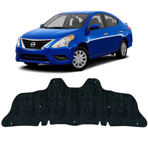 Forro Capo Nissan Versa 2011-2020 Manta Autocolante Isolante termoacustico + Presilhas