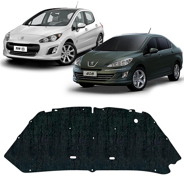 Forro Capo Peugeot 308 408 2010-2015 Manta Autocolante Isolante + Presilhas