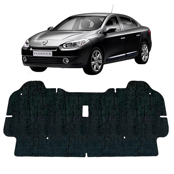 Forro Capo Renault Fluence 2011-2018 Manta Autocolante Isolante termoacustico + Presilhas