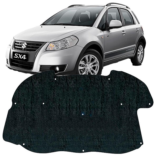 Forro Capo Suzuki Sx4 2010-2015 Manta Autocolante Isolante + Presilhas