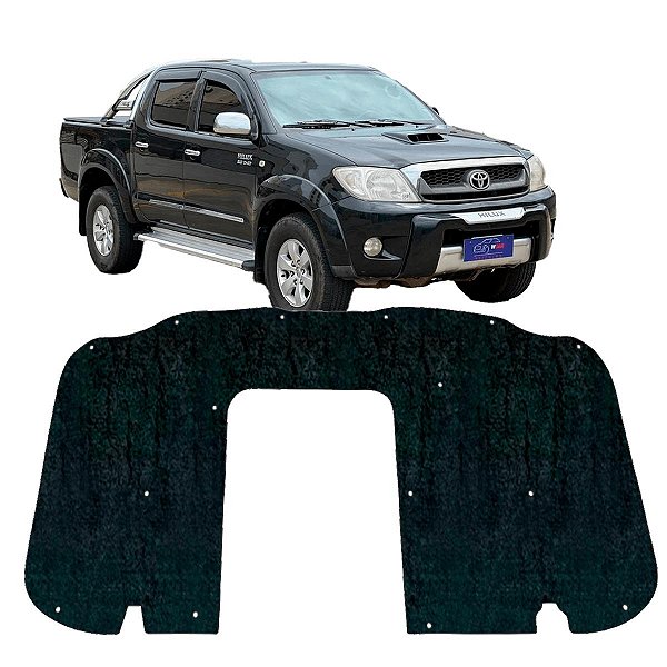 Forro Capo Toyota Hilux 2005-2011 Manta Autocolante Isolante + Presilhas