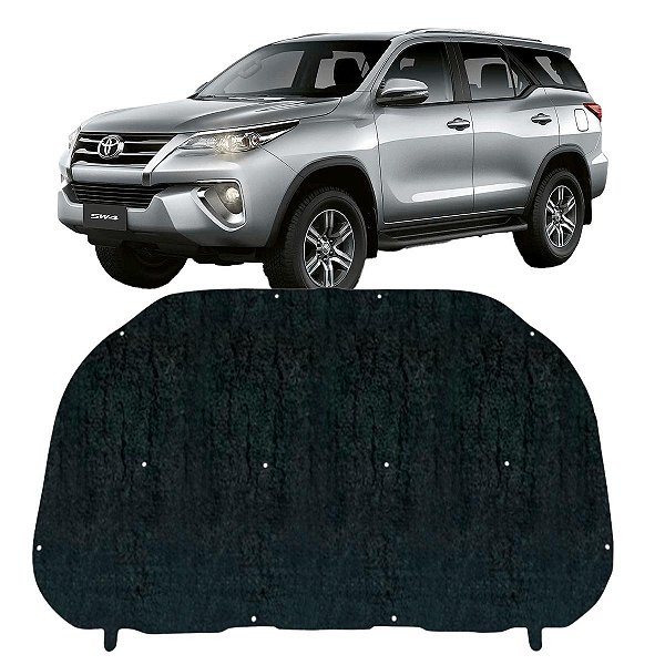 Forro Capo Toyota Hilux Sw4 2017-2019 Manta Autocolante Isolante termoacustico + Presilhas