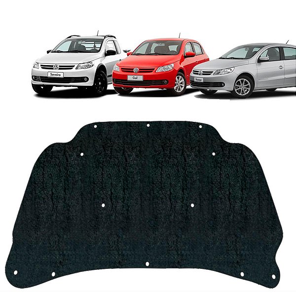 Forro Capo Volkswagen Gol G5 2009-2013 Revestimento Manta Autocolante Isolante Térmico + Presilhas