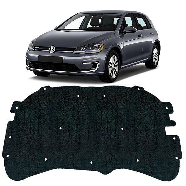 Forro Capo Volkswagen Golf Sapão 1999-2013 Revestimento Manta Autocolante Isolante Térmico + Presilhas