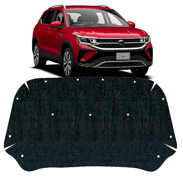Forro Capo Volkswagen Taos 2021-2022 Manta Autocolante Isolante termoacustico + Presilhas