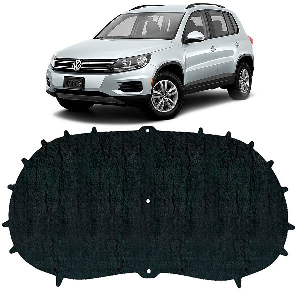 Forro Capo Volkswagen Tiguan 2012-2017 Manta Autocolante Isolante termoacustico + Presilhas