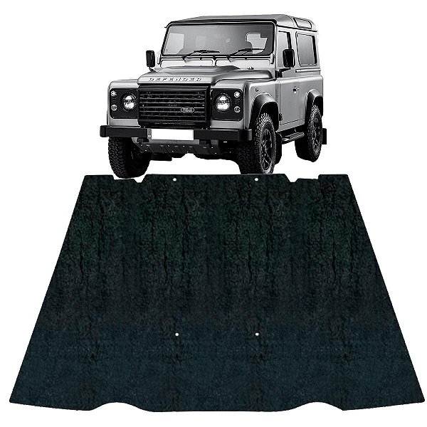 Forro Capo Land Rover Defender 1983-2016 Manta Autocolante Isolante termoacustico + Presilhas
