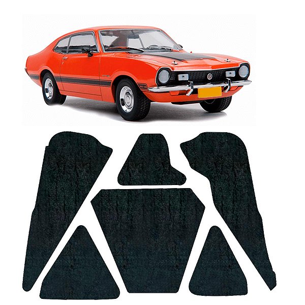 Forro Capô Ford Maverick 1973-1979 Manta Autocolante Isolante Termoacustico