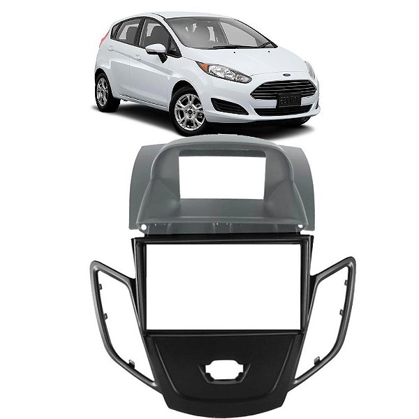 Moldura Painel New Fiesta 13 14 15 16 17 18 19 DVD MP5