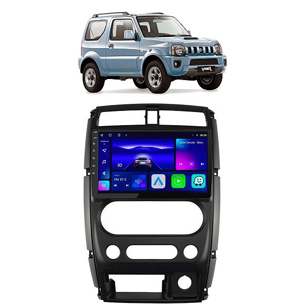 KIT MULTIMIDIA OCTA-CORE 9" JIMNY 08/18 PRETO SUZUKI CARPLAY