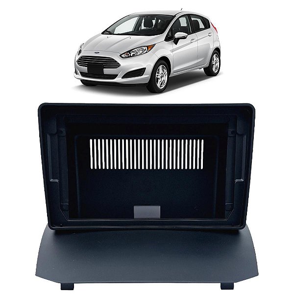 Moldura Painel New Fiesta 13 14 15 16 17 18 19 DVD MP5
