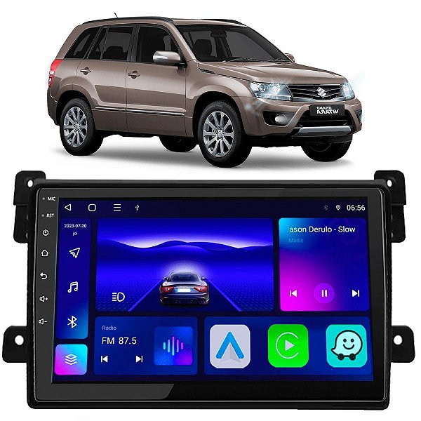 KIT MULTIMIDIA OCTA-CORE 9"GRAND VITARA 05/15 SUZUKI CARPLAY