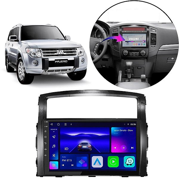 KIT MULTIMIDIA OCTA-CORE 9" PAJERO FULL 08/21 CARPLAY