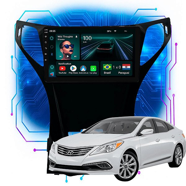 Kit Multimidia Android 4GB/64GB 9p AZERA 2012-2017 CarPlay Android Auto