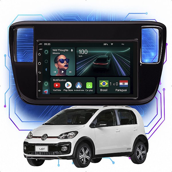 Kit Multimidia Android 4-64GB 7p UP 18-21 Netflix + Wifi