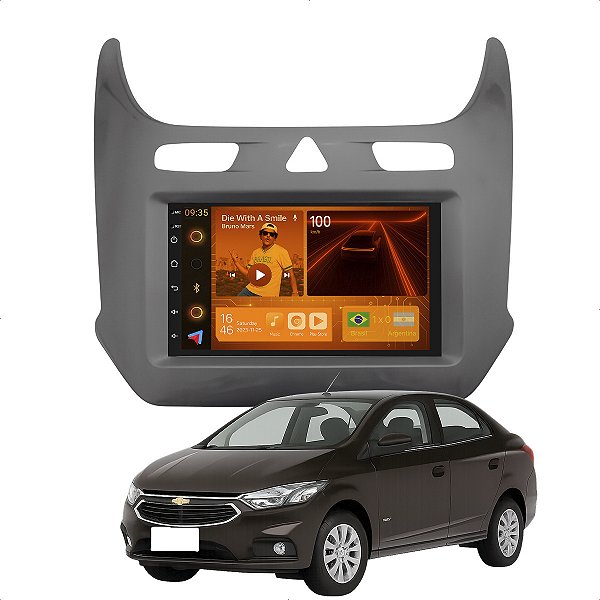 KIT MULTIMIDIA ANDROID 2/64GB 7" COBALT 16/20 2 DIN GRAFITE