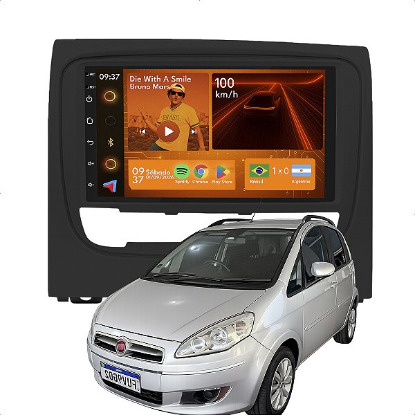 Kit Multimidia Android 2-64GB 7p Idea 13-16 Android Auto