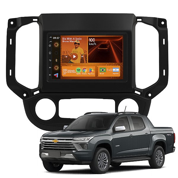 Kit Multimidia Android 2-64GB 7pol S10 17-21 Gps + Maps