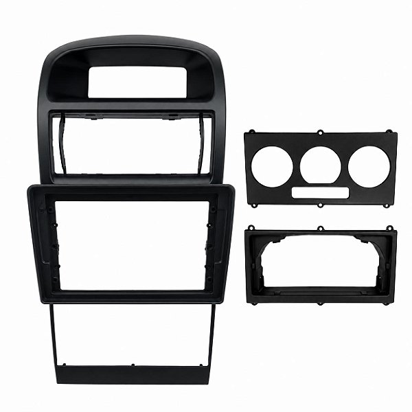 Moldura Multimidia 9 Polegadas Astra 1998 A 2012 Preto