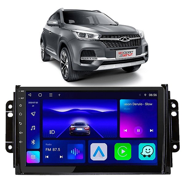 KIT MULTIMIDIA OCTA-CORE 9" TIGGO 2 19/22 BLACK PIANO CHERY