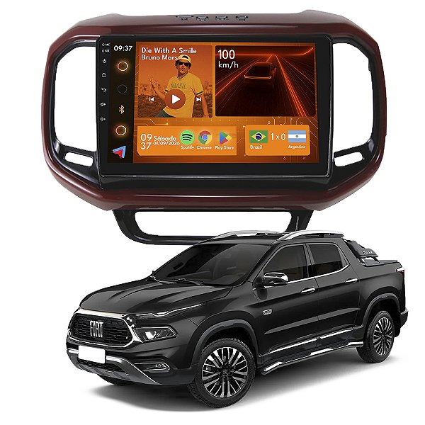 Kit Multimídia Android 2GB+64GB 9p Toro 2016-2021 Bluetooth