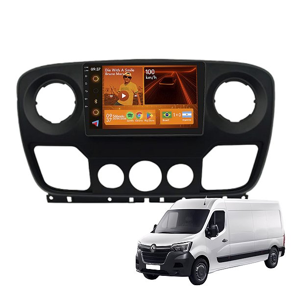Kit Multimídia Android 2GB+64GB 9p Master 2013-2024 Maps GPS