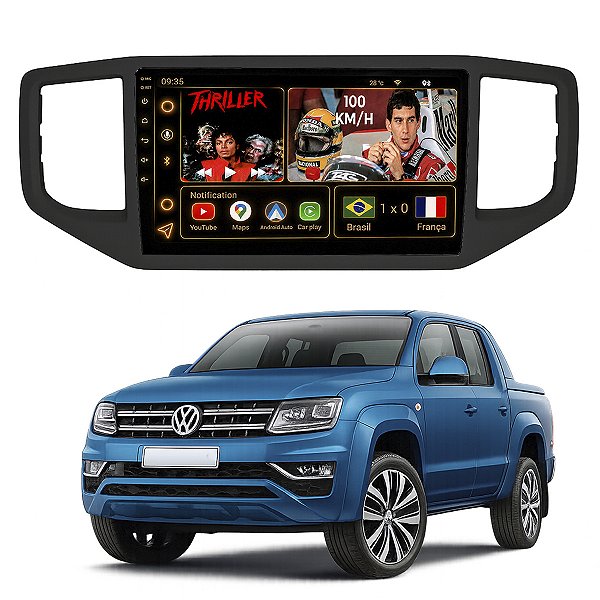 Kit Multimídia Octa-Core 6GB/128GB 9p Amarok 2017-2023