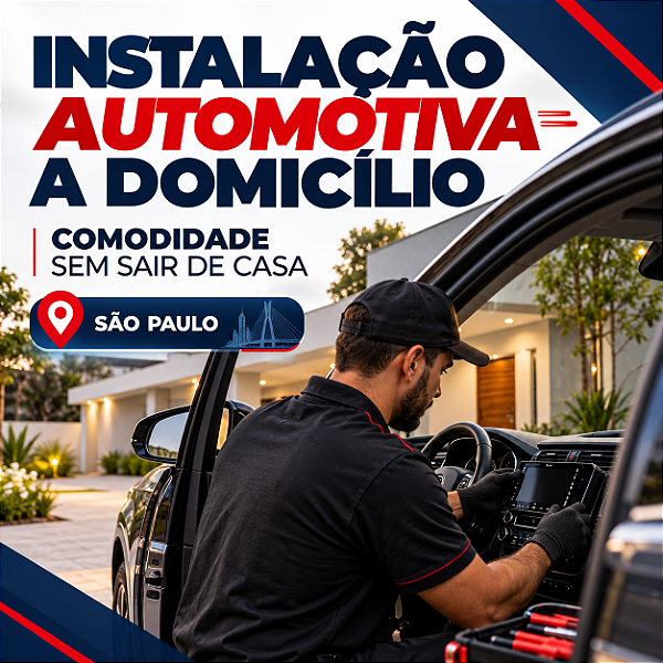 Instalação Automotiva a Domicílio em SP | Profissional Parceiro