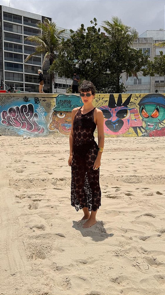 VESTIDO CROCHET TRICOT LUIZA