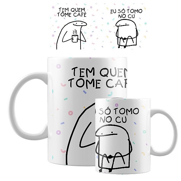 Caneca Não tem café ?! - Flork meme