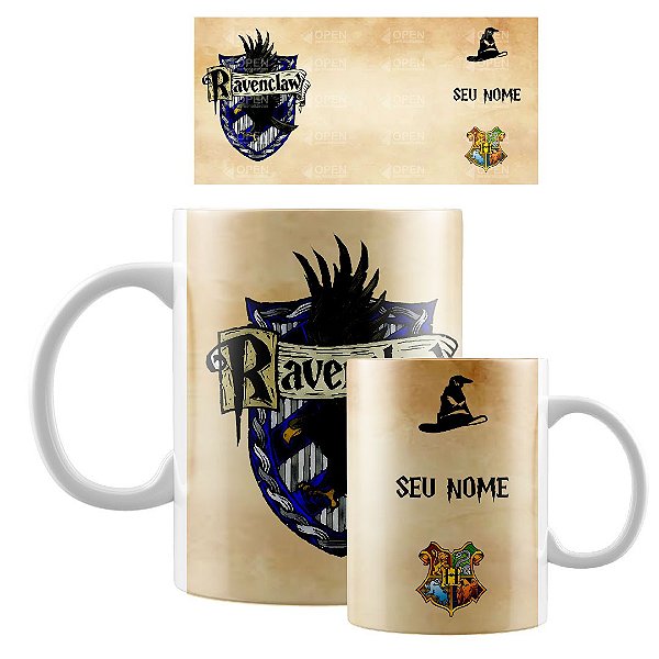 Caneca Harry Potter - Corvinal/Ravenclaw