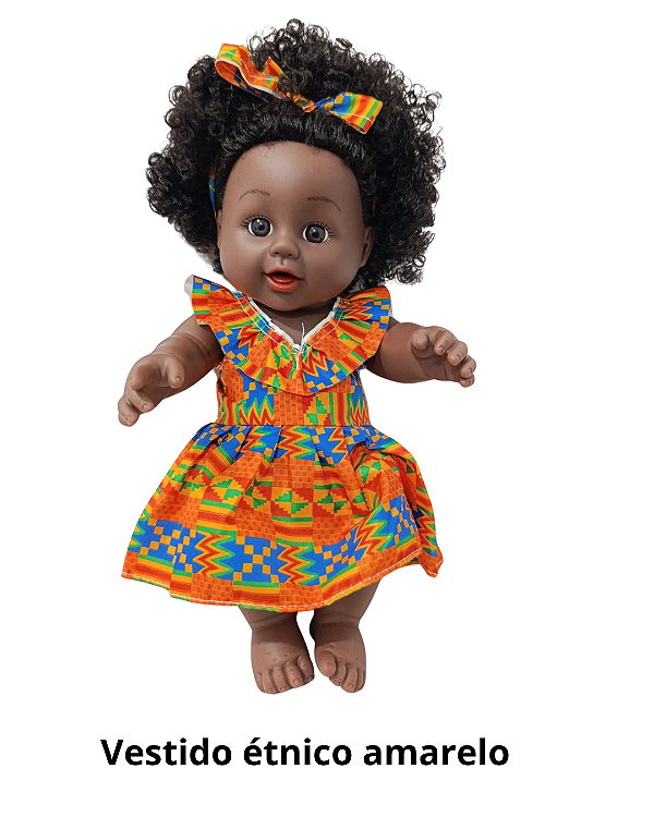 Boneca Negra Baby Aneesa