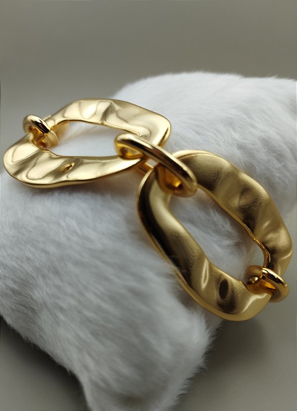 Pulseira bridão elos