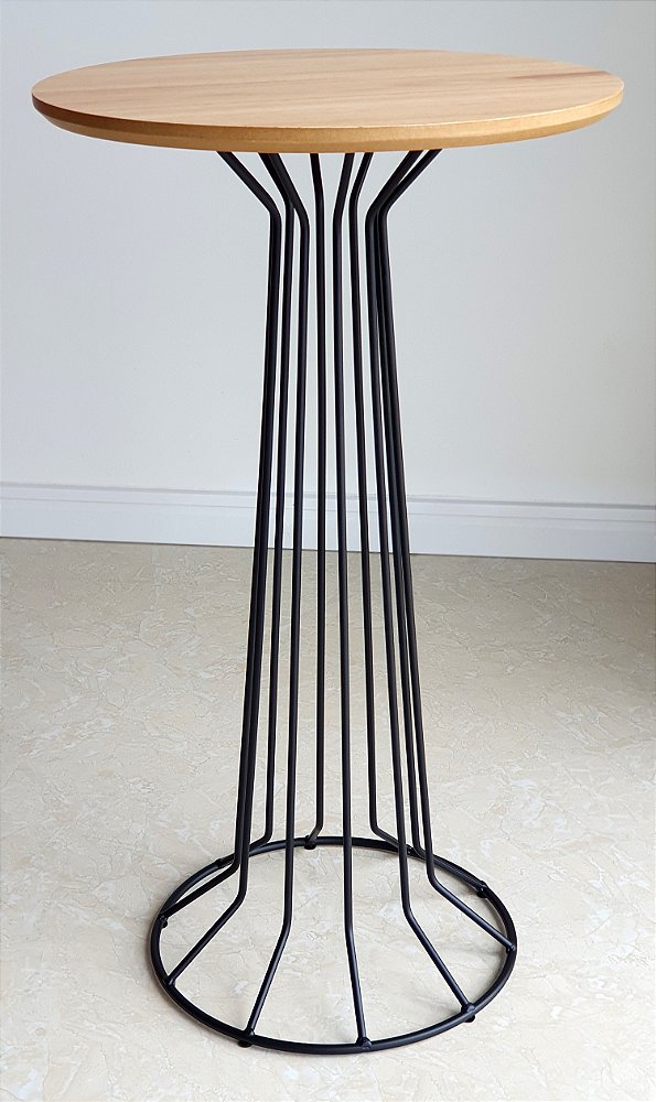 Mesa Cabeceira Lateral 70 cm Super Alta SINGAPURA Preta Madeira de Cinamomo Natural Design