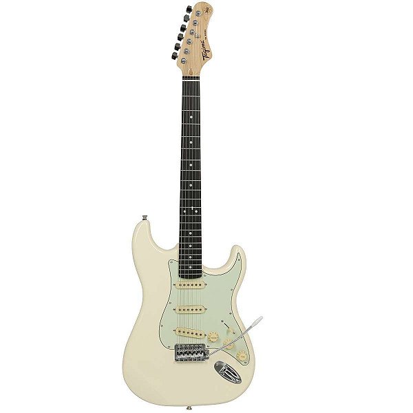 Guitarra Tagima  Stratocaster Elétrica TG-500 OWH branca