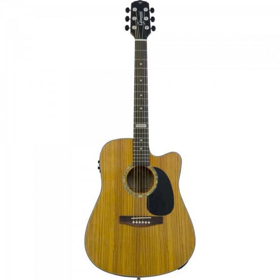 Violão Giannini Elétrico Dreadnought Folk Aço GF-1D Zebra