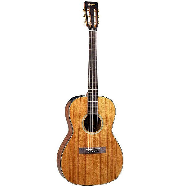 Violão New Yorker Takamine EF407 Natural Elétrico e com Afinador + Case