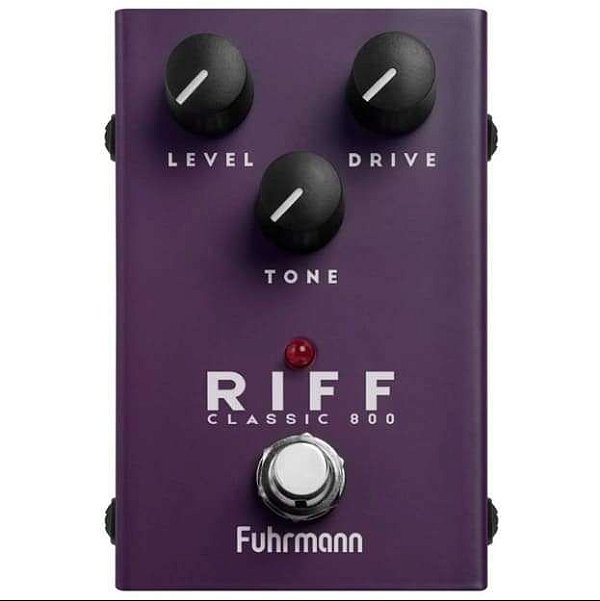 Pedal Guitarra Fuhrmann Drive Distortion e Overdrive RIFF - CL20