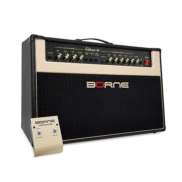 Amplificador Para Guitarra BORNE EVIDENCE 200 + Footswitch
